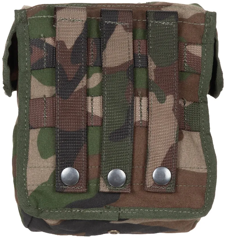 Holl. Mehrzwecktasche, forest, Marine,"MOLLE", mittel, gebr.