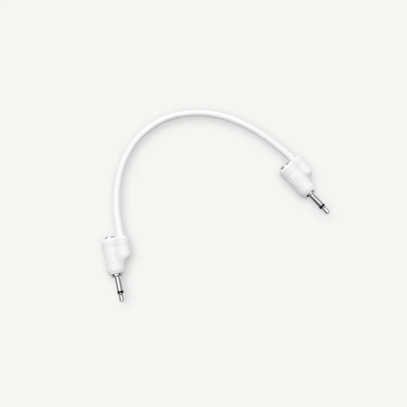 Tiptop Audio Weiß Stapelkabel 5er Set