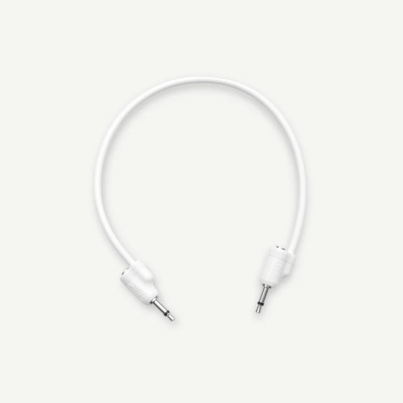 Tiptop Audio Weiß Stapelkabel 5er Set