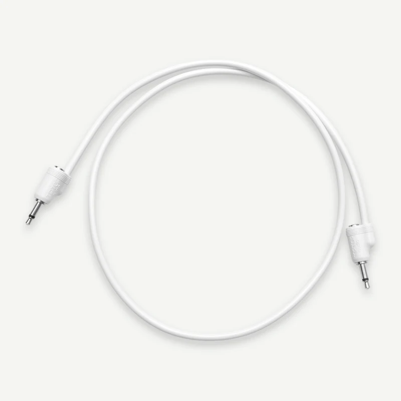 Tiptop Audio Weiß Stapelkabel 5er Set