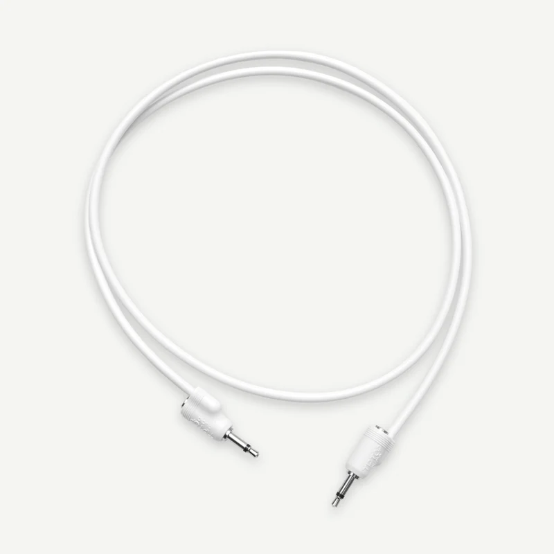 Tiptop Audio Weiß Stapelkabel 5er Set
