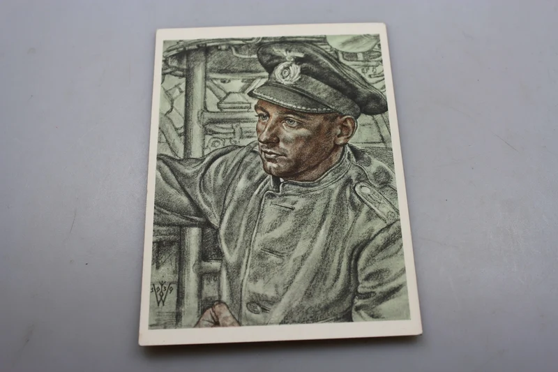 Willrich-Postkarte - „Unsere U-Boot=Waffe“ 2. Weltkrieg