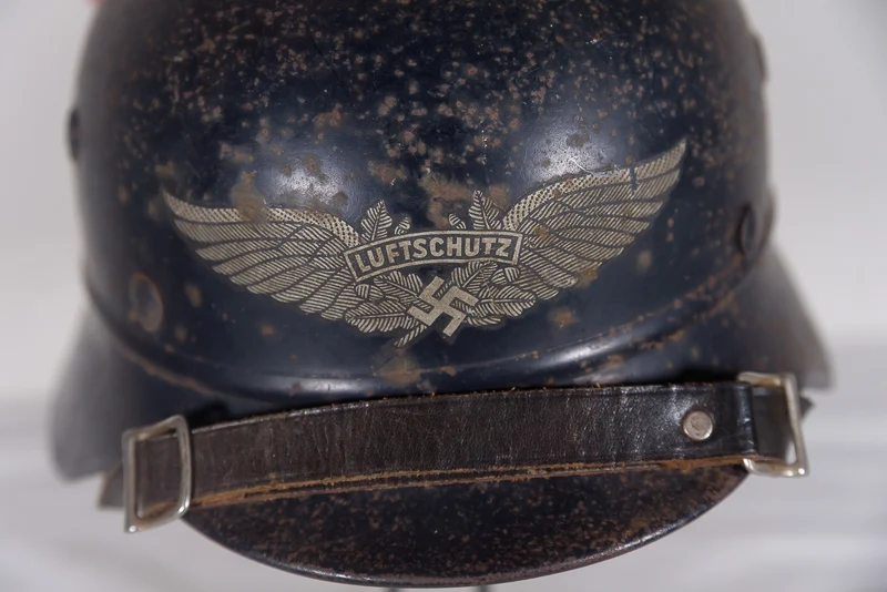 M.40 „Beaded“ Luftschutz-Helm aus dem 2. Weltkrieg