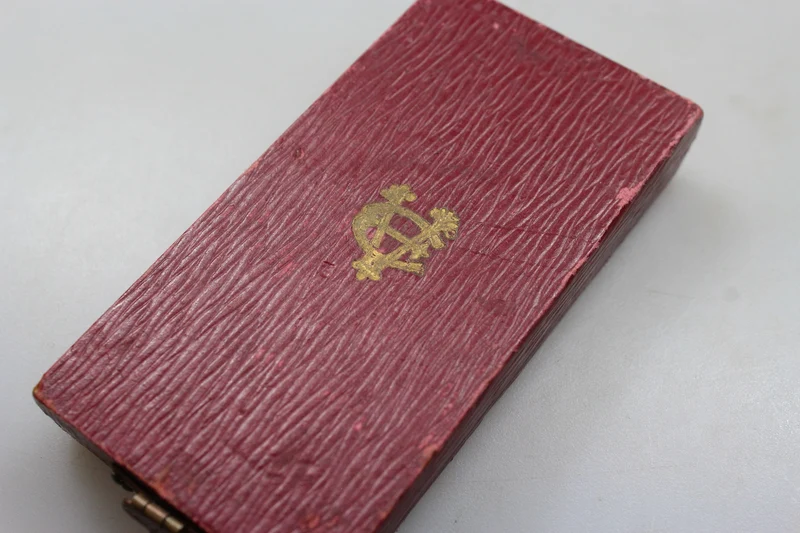 Schachtel des Ritterkreuzes der Krone von Italien VE III°
