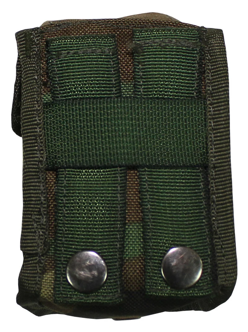 Holl. Handgranatentasche, "MOLLE", tarn, gebr.