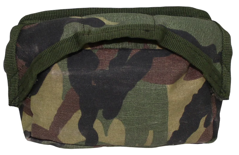 Holl. Brusttasche, "MOLLE", tarn, gebr.
