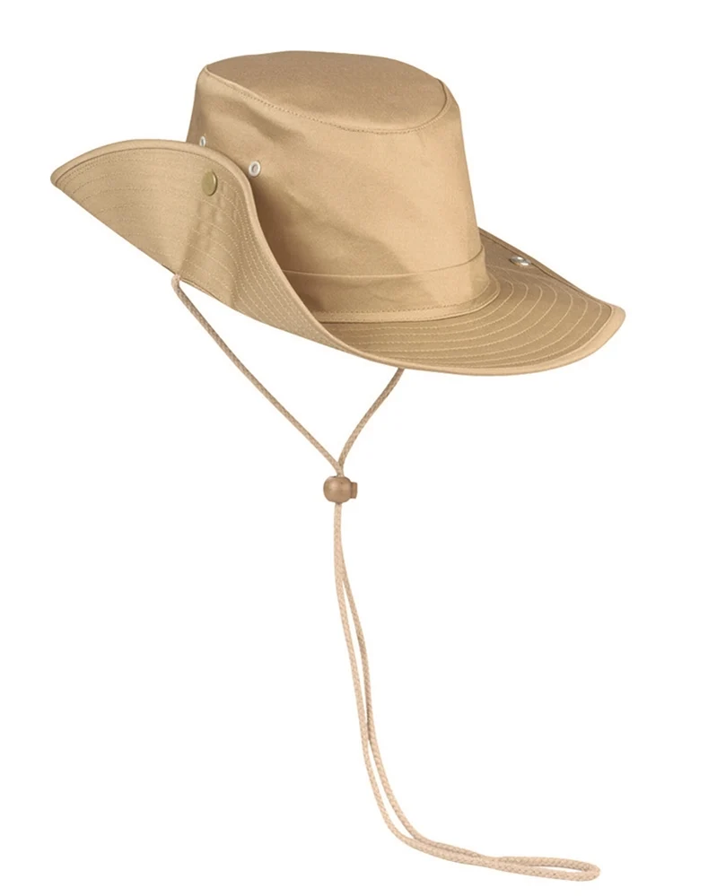 Mil-Tec Buschhut Sonnenhut mit Druckknopf