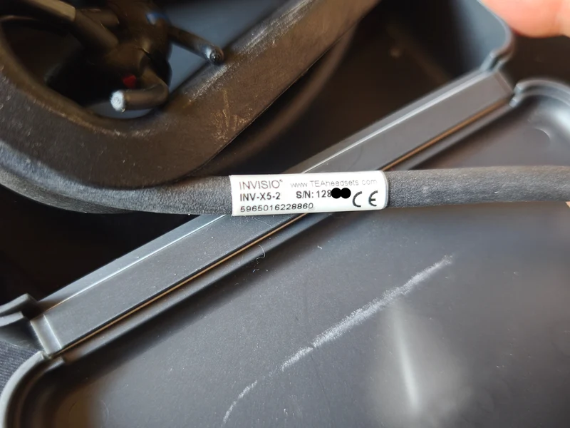 Invisio- X50 PTT & In-Ear Kommunikations-Set