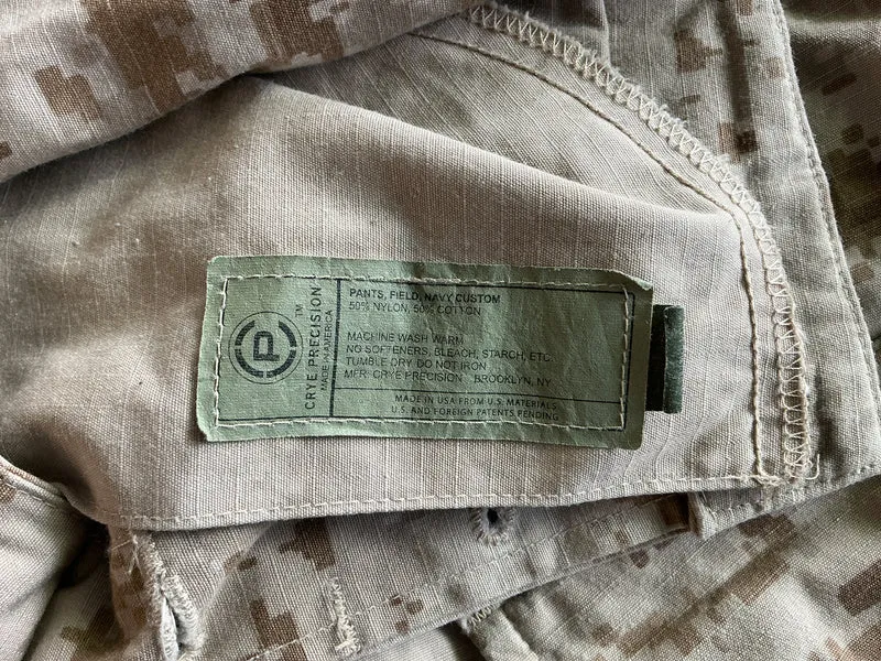 Crye Precision Navy Custom (NC) MARPAT Desert Pants Field Einsatzhose Gr. 32R