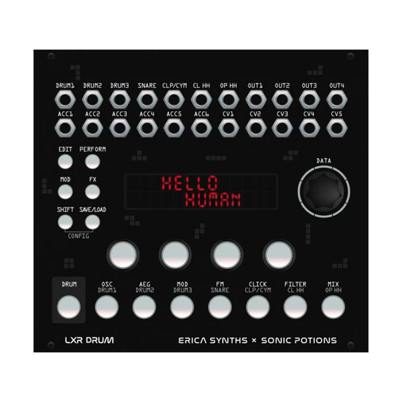 Erica Synths LXR-02 Schlagzeugmodul