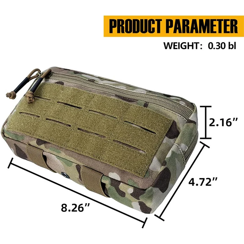 Taktische MOLLE Dump/Utility Tasche – Dual-Purpose EDC-Tasche
