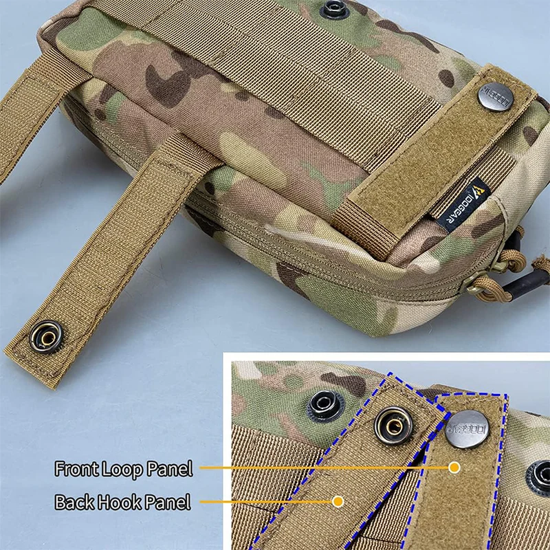 Taktische MOLLE Dump/Utility Tasche – Dual-Purpose EDC-Tasche