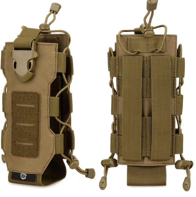 MOLLE Trinkflaschentasche Wasser Pouch Flaschentasche 0,3–0,85 L
