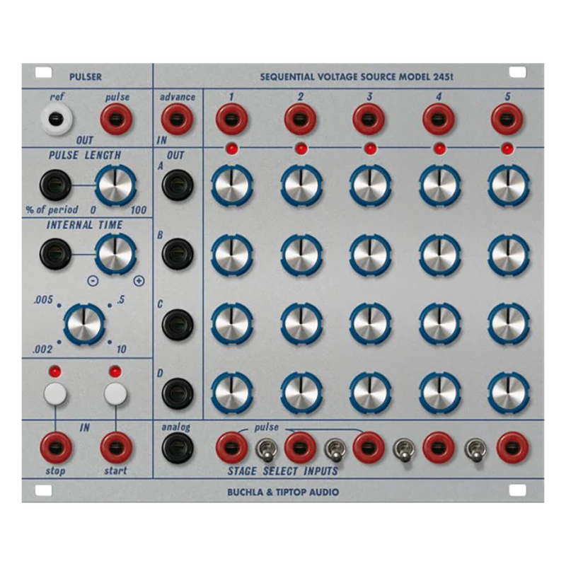 Sequentielle Spannungsquelle Buchla & Tiptop Audio 245t