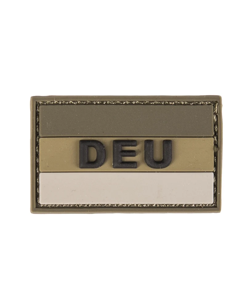 Mil-Tec BW DEU Patch 3D PVC BRD Deutschland Oliv