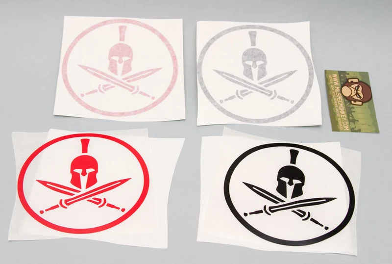 Mil-Spec Monkey Spartan Helmet Decal Sticker