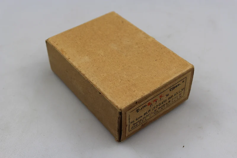Pappschachtel mit K.98-Patronen – 1936