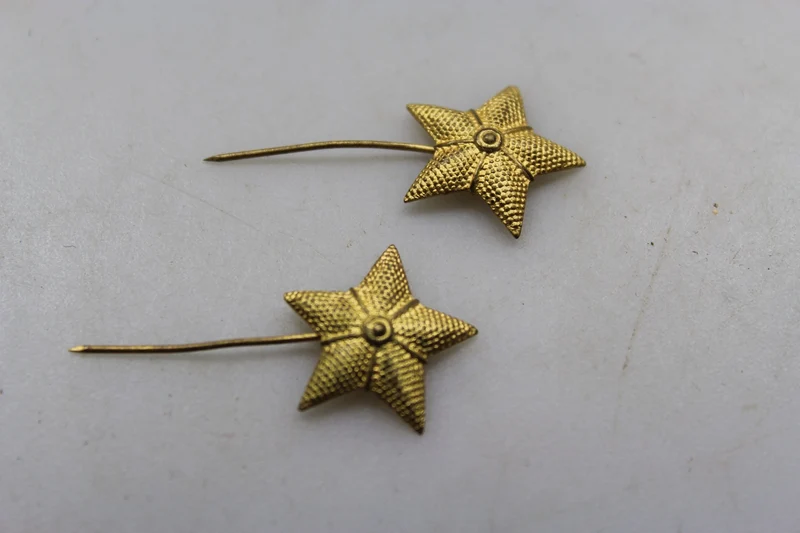 Paar goldene Reverssterne von REI