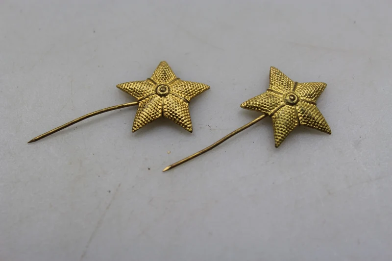Paar goldene Reverssterne von REI