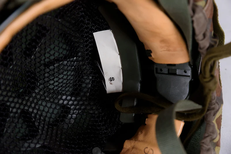 Bundeswehr-Gefechtshelm M.92 Kevlar-Helm