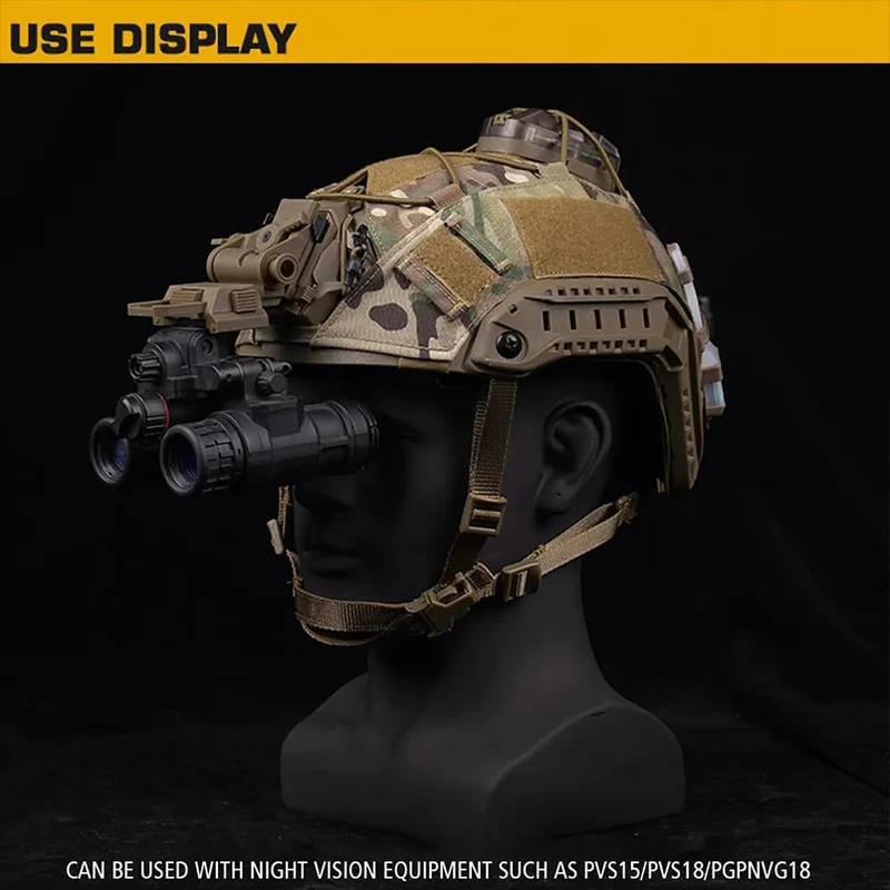 L4G24 NVG-Halterung Replik – Helmhalterung für Dummy-Nachtsichtgeräte (PVS-15, PVS-18, GPNVG-18)
