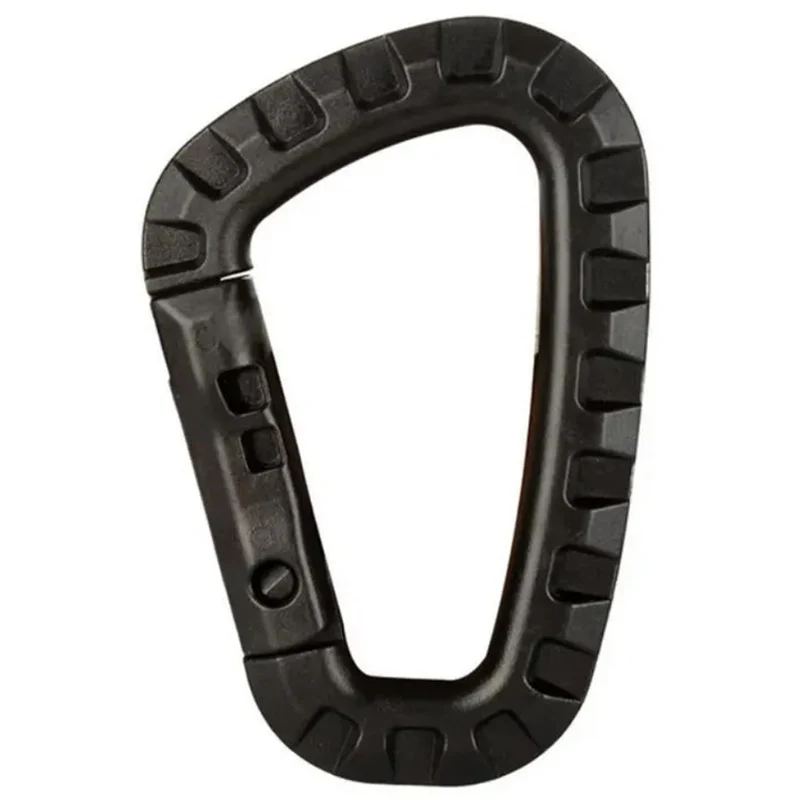 Molle Tactical Karabinerhaken Outdoor Karabiner aus Kunststoff