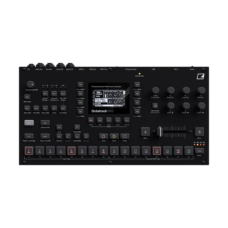 Elektron Octatrack Mk2 (Schwarz)