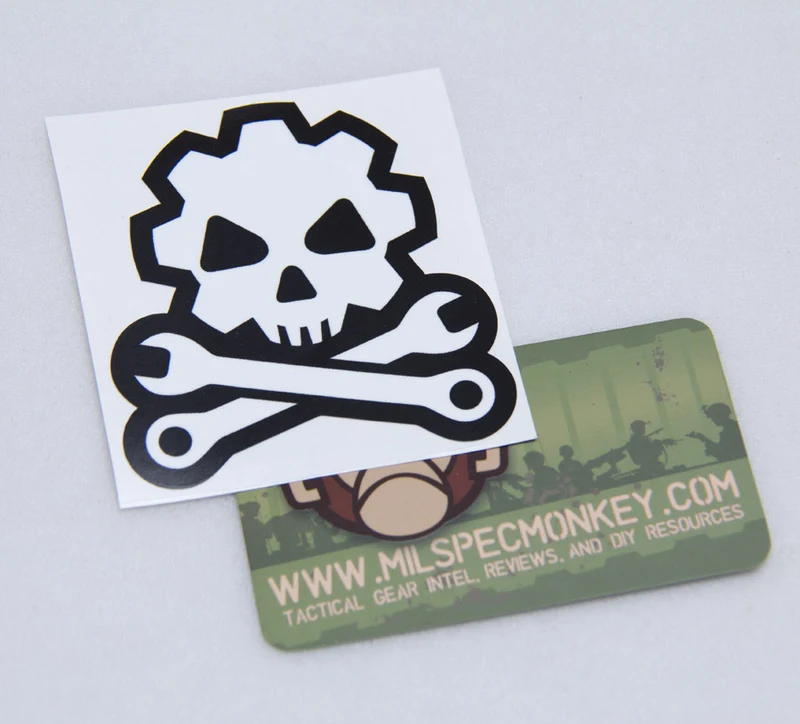 Mil-Spec Monkey Death Mechanic Decal Sticker