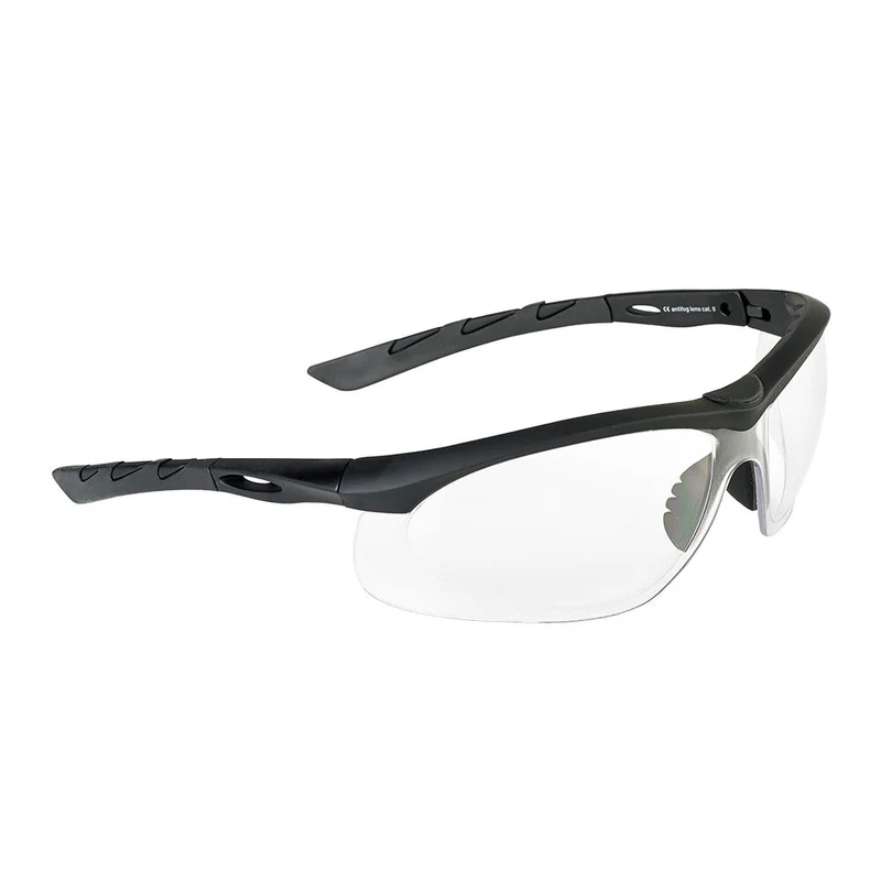 Swiss Eye Lancer Schutzbrille mit schwarzer Fassung