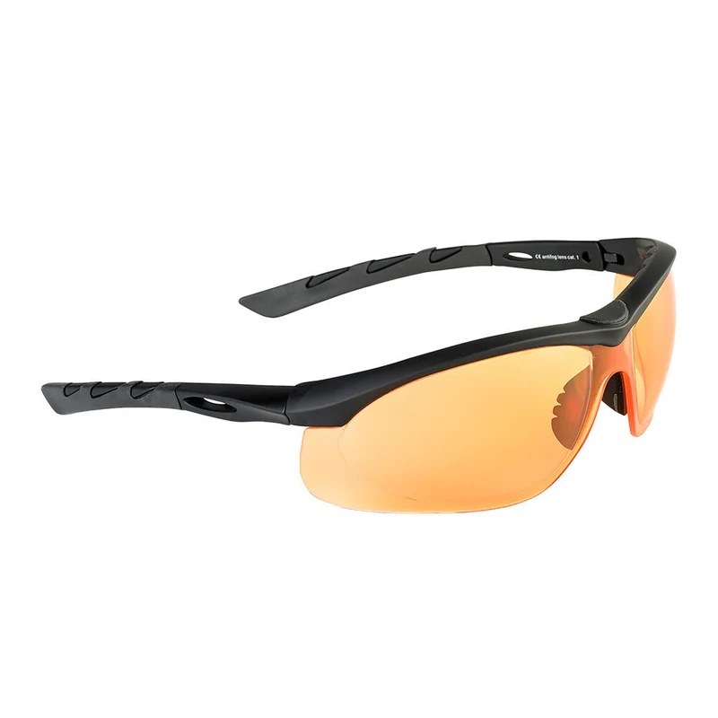 Swiss Eye Lancer Schutzbrille mit schwarzer Fassung