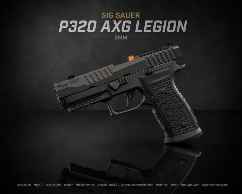 SIG SAUER P320 AXG Legion Gray