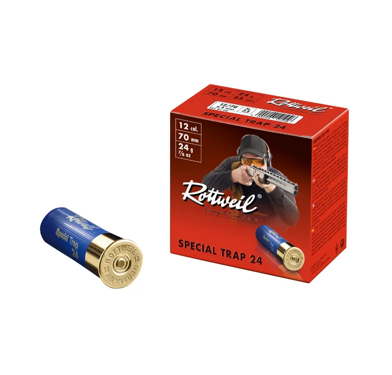 Rottweil 12/70 Special Trap 2,4 mm 24 g Competition Line