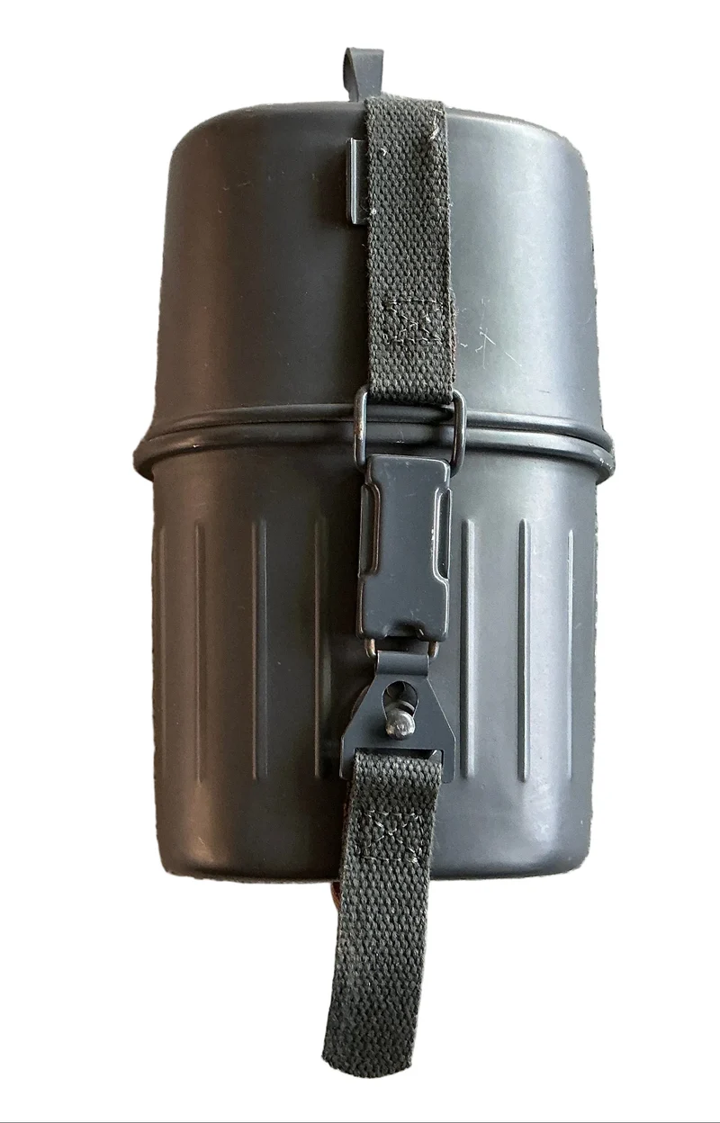 Alu Feldflasche Trinkflasche der Bundeswehr 3 teilig mit Becher