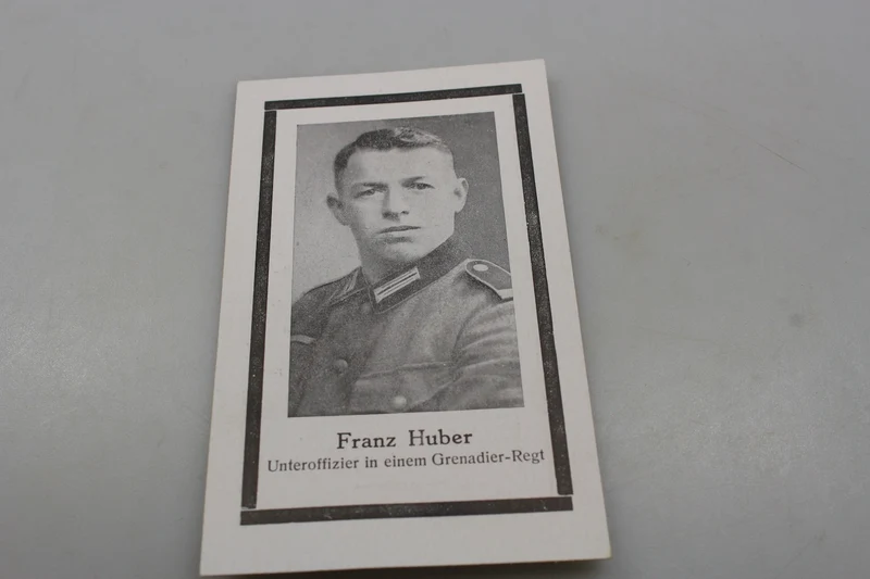 Sterbebilder Unteroffizier Gren.Rgt. Italien fiel am 12.04.44