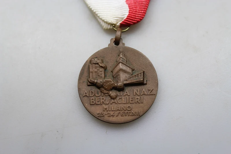 Medaille der Bersaglieri-Rallye Mailand - XII.