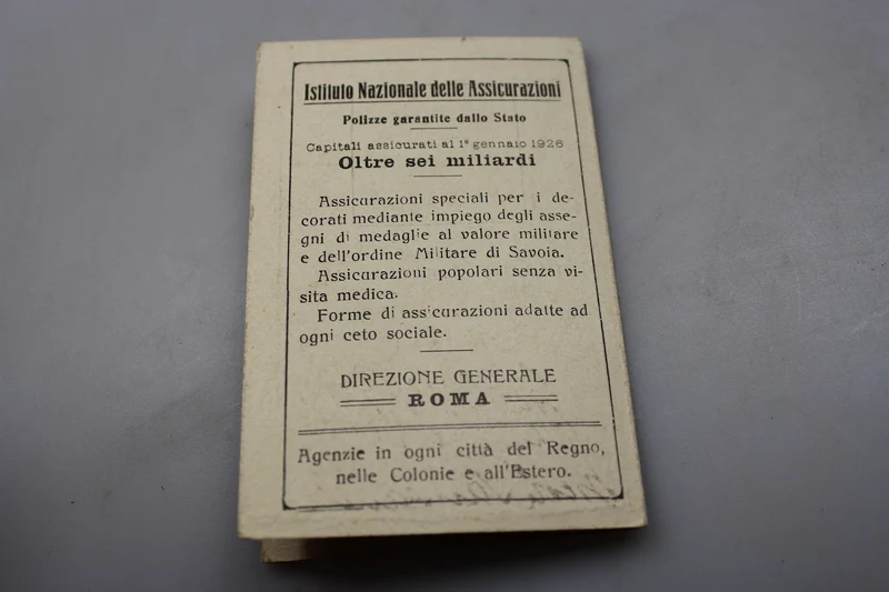 ANC-Mitgliedskarte von 1926