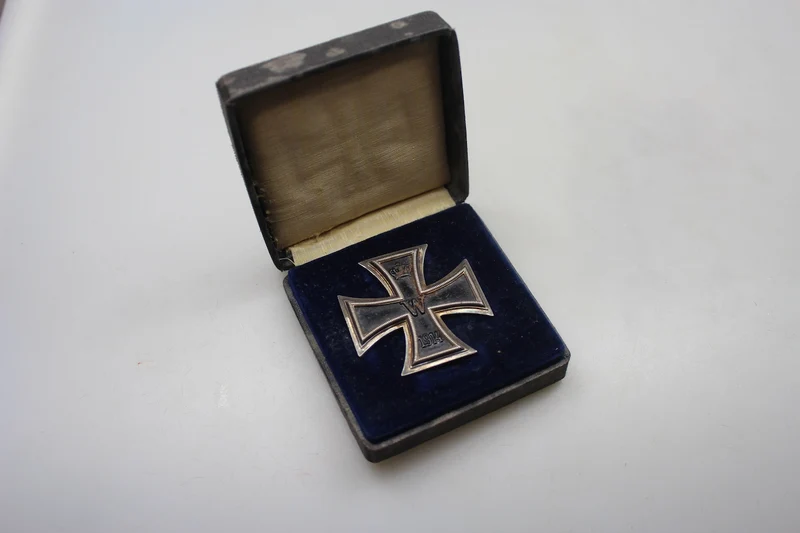 Eisernes Kreuz 1914, Erste Klasse, Set mit Schachtel