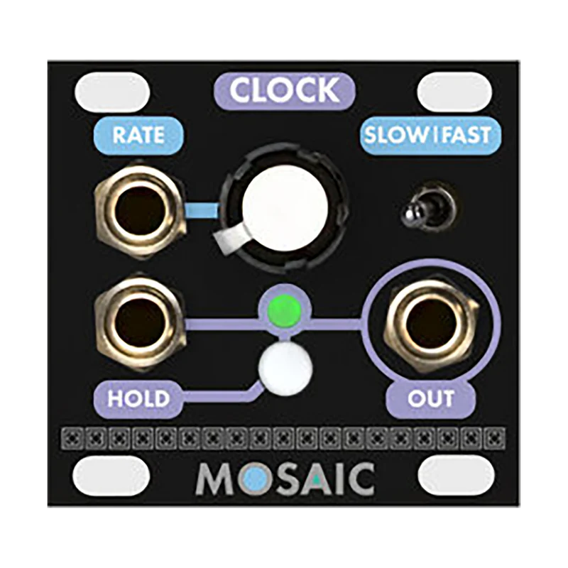 Mosaik-Uhr
