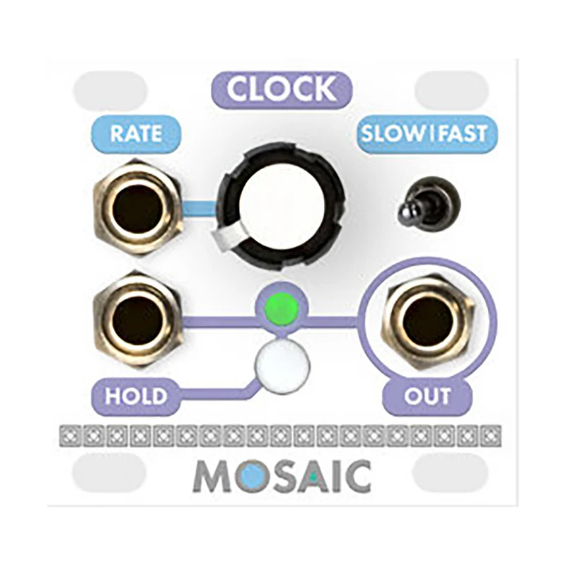 Mosaik-Uhr