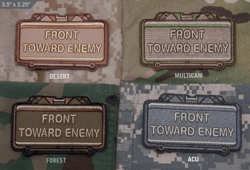 Mil Spec Monkey Patch Front Toward Enemy