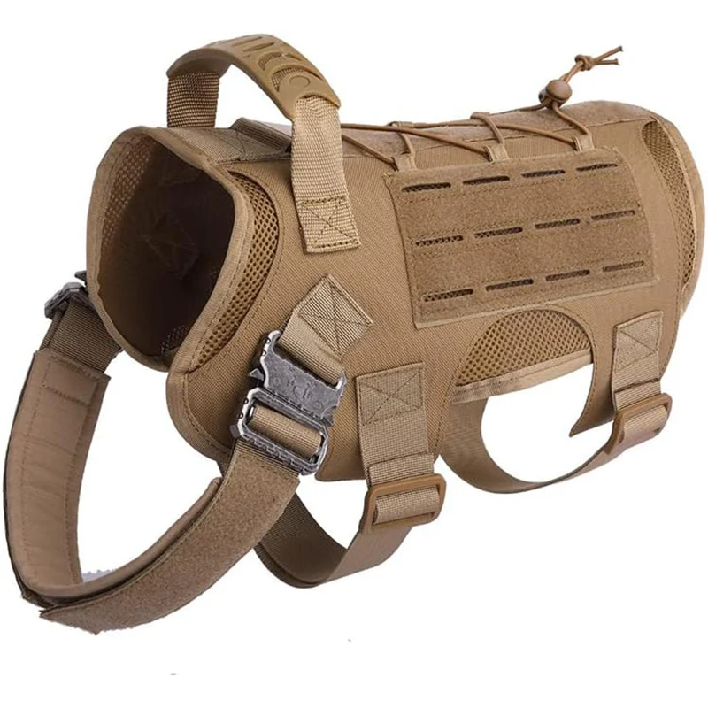 Molle Lasercut Polizeihund Hundegeschirr Geschirr für Hunde