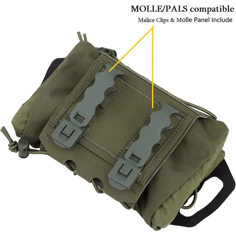 Tactical IFAK Pull Pouch – MOLLE Erste-Hilfe-Tasche mit Schnellzugriff