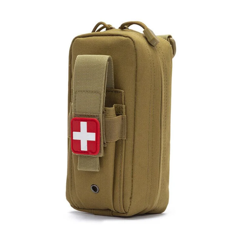 Kompakte MOLLE Erste-Hilfe-Tasche – Taktisches IFAK mit Tourniquet-Fach
