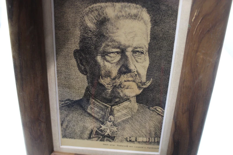 Porträt Hindenburgs (Posen 1847 - Neudeck 1934)