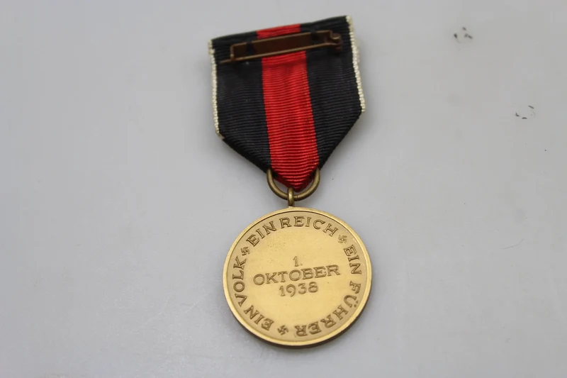 Medaille vom 1. Oktober 1938 – Annexion des Sudetenlandes