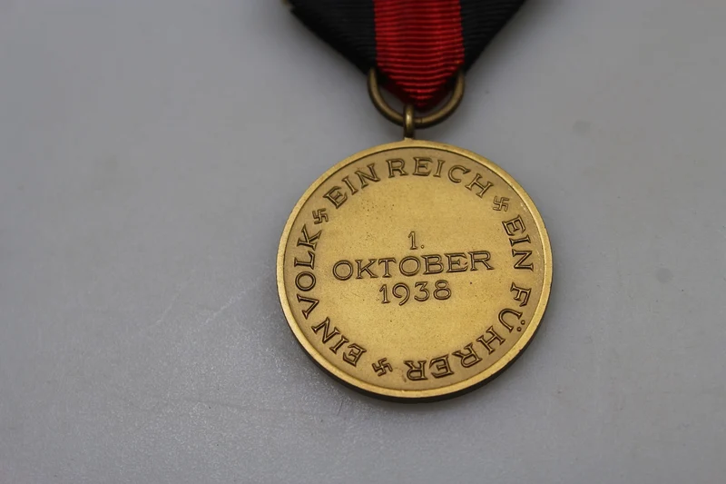 Medaille vom 1. Oktober 1938 – Annexion des Sudetenlandes