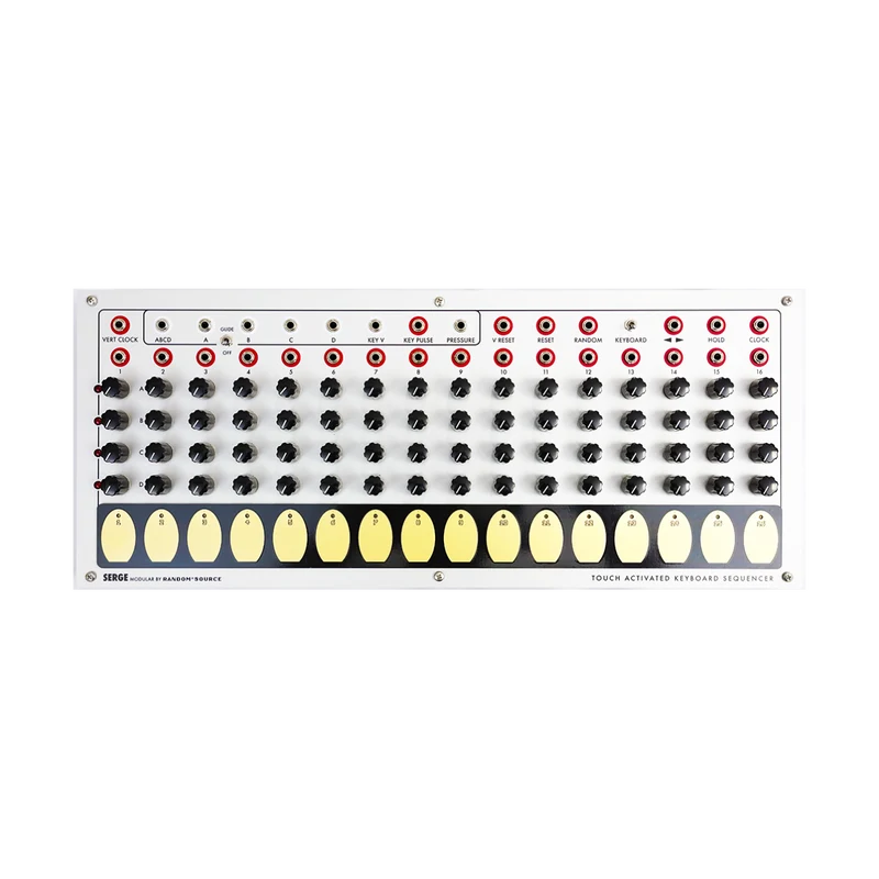 Zufälliger * Source Serge Touch-aktivierter Tastatursequenzer mit Gehäuse und Stromversorgung (TKB)