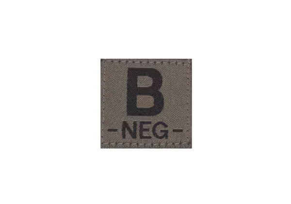 Clawgear Blutgruppen Stoff Patch klein
