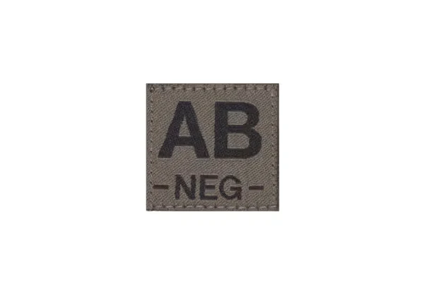Clawgear Blutgruppen Stoff Patch klein