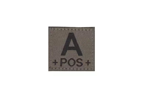 Clawgear Blutgruppen Stoff Patch klein